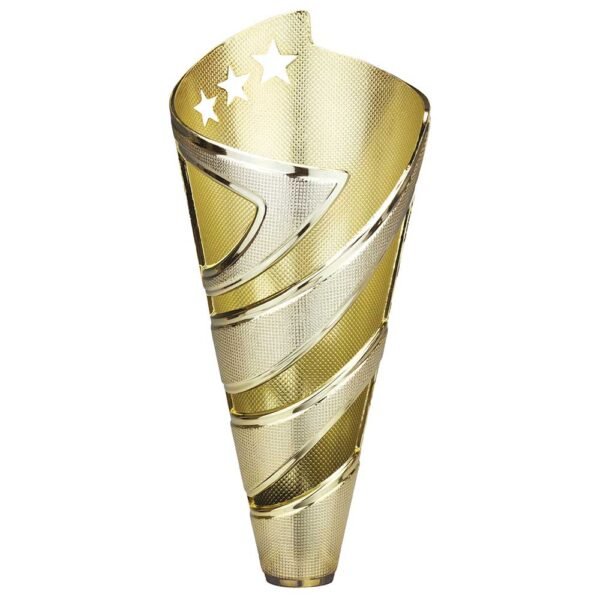 Hurricane Plastic Cup Gold