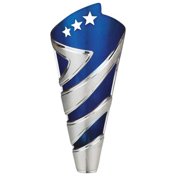 Hurricane Cup Silver & Blue