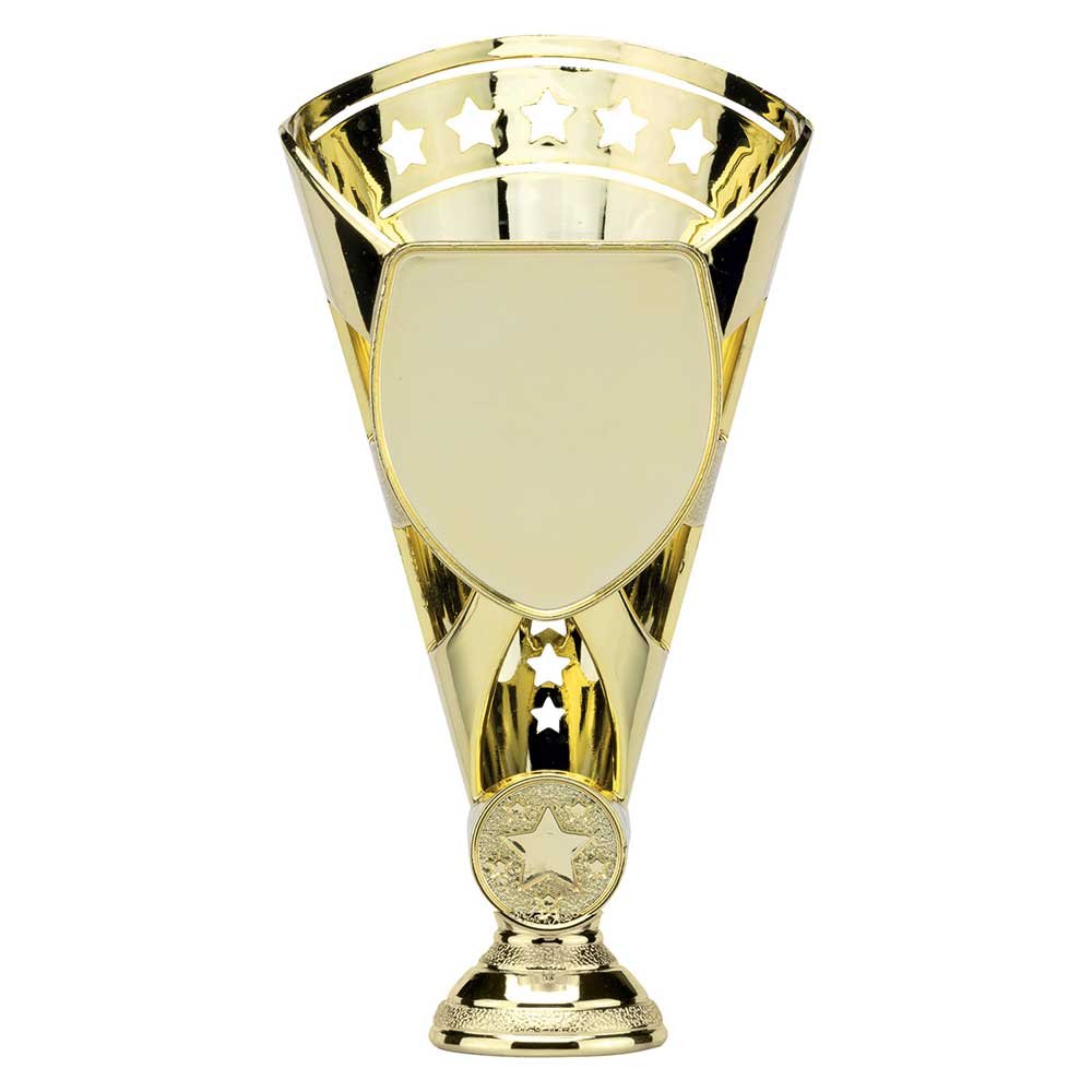 C25097A.jpg Cobra Star Plastic Cup Gold - Image 1