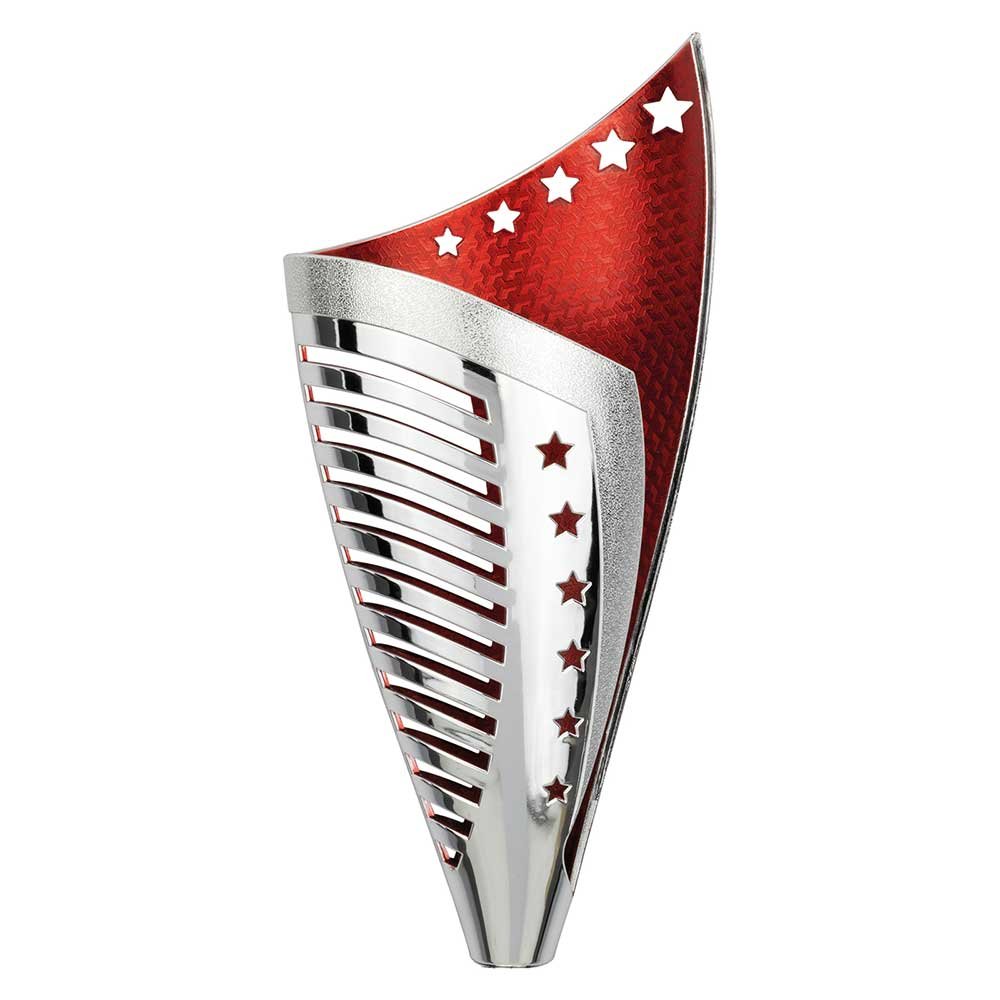 C25280A.jpg Nebula Cup Silver & Red - Image 1