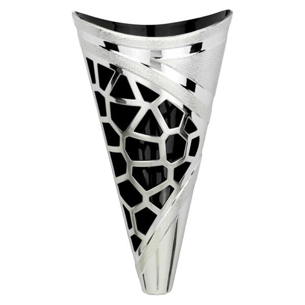 Vivid Plastic Cup Silver & Black