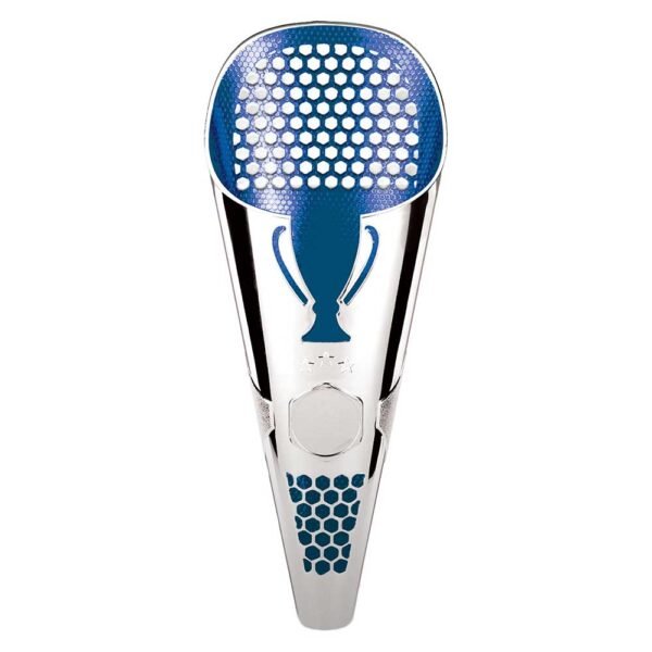 Eclectic Plastic Cup Silver & Blue