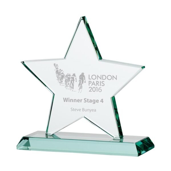 Galaxy Star Jade Glass Award