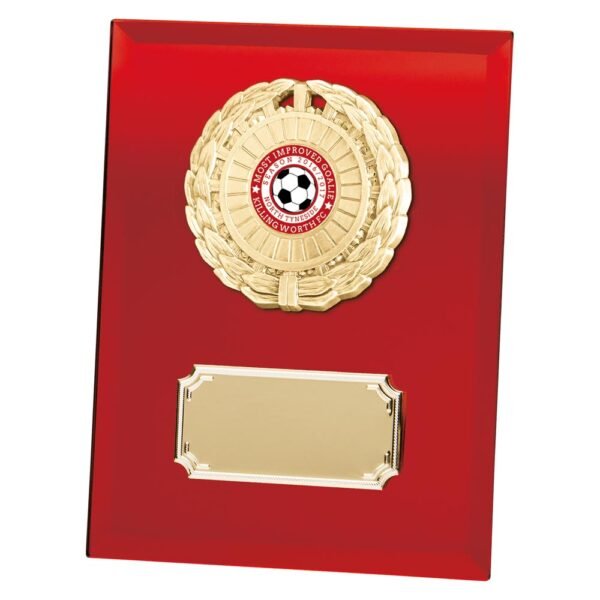 Mirage Multisport Mirror Plaque Red