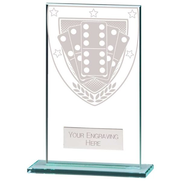 Millennium Dominoes Jade Glass Award