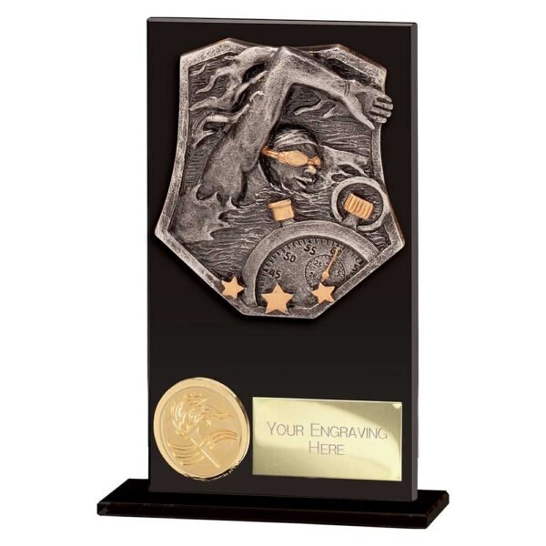 Titan Hero Swimming Glass Award