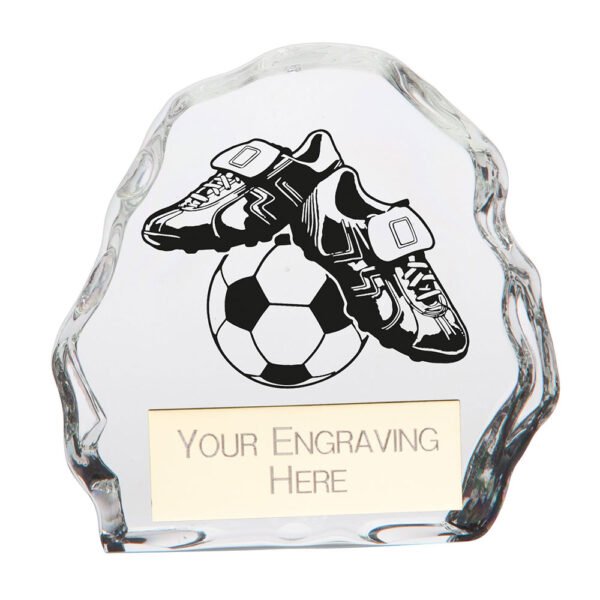 Mystique Football Glass Award