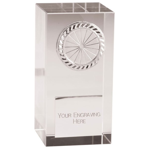 Mentor Multisport Block Crystal Award