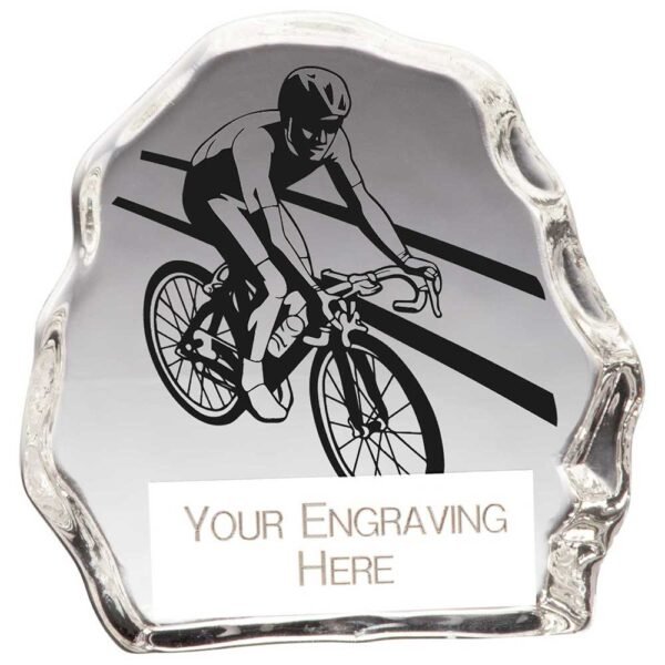 Mystique Cycling Glass Award
