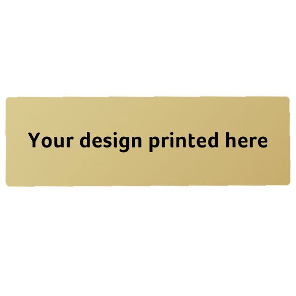 Printed Gold Matt Express Plates