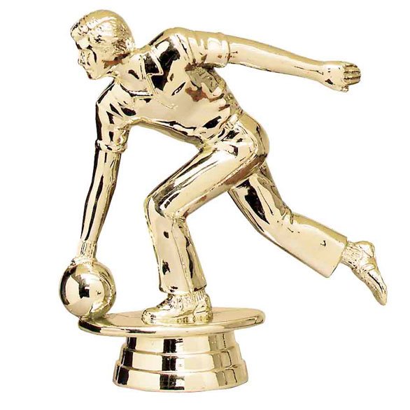 Ten Pin Bowling Male Plastic Figure