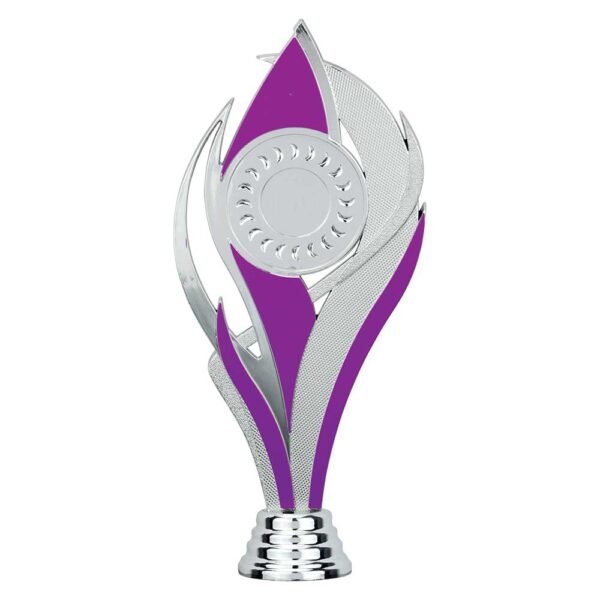 Volcano Holder Silver & Purple