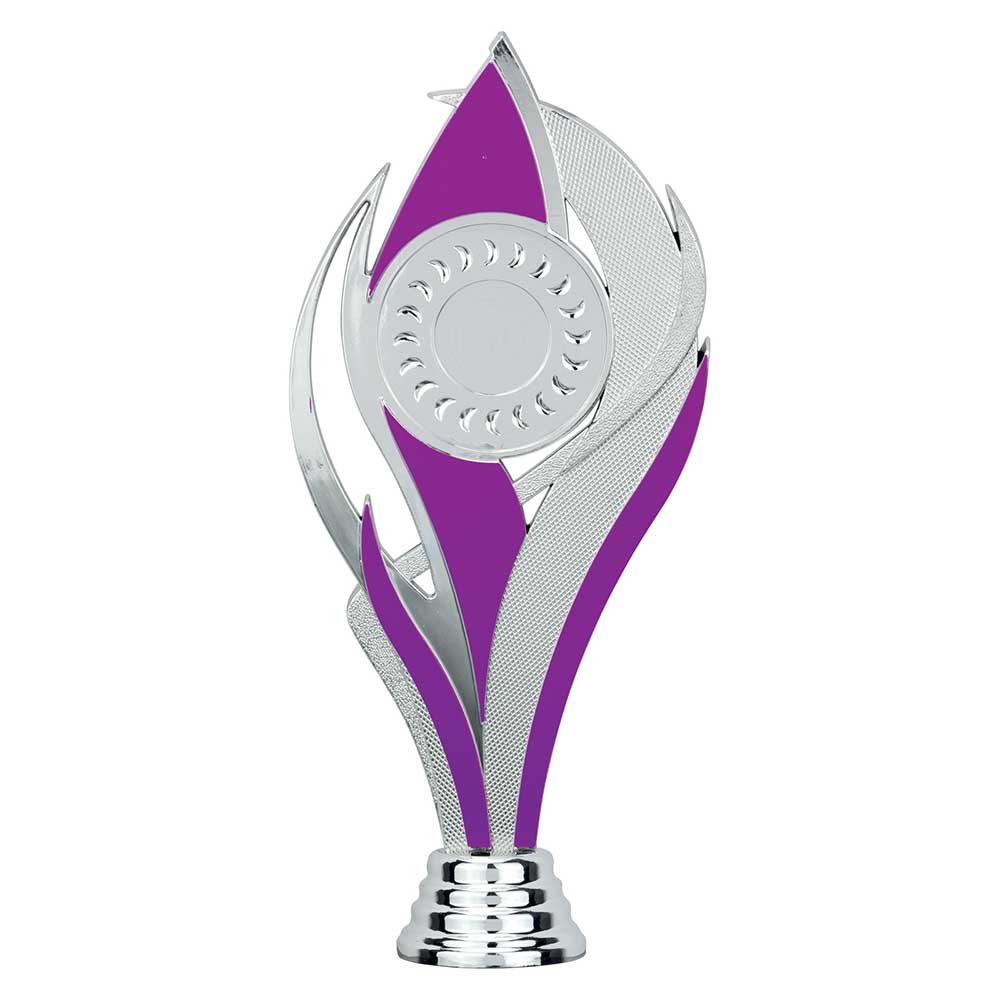 H25276A.jpg Volcano Holder Silver & Purple - Image 1