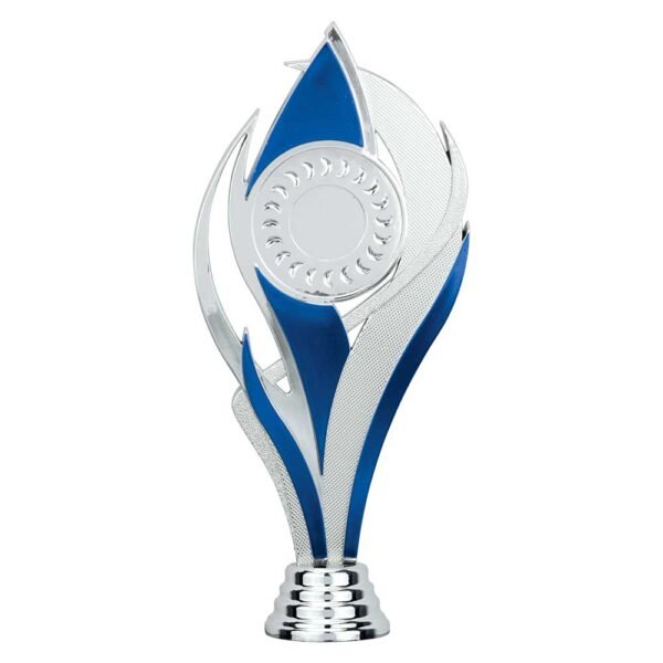 Volcano Holder Silver & Blue