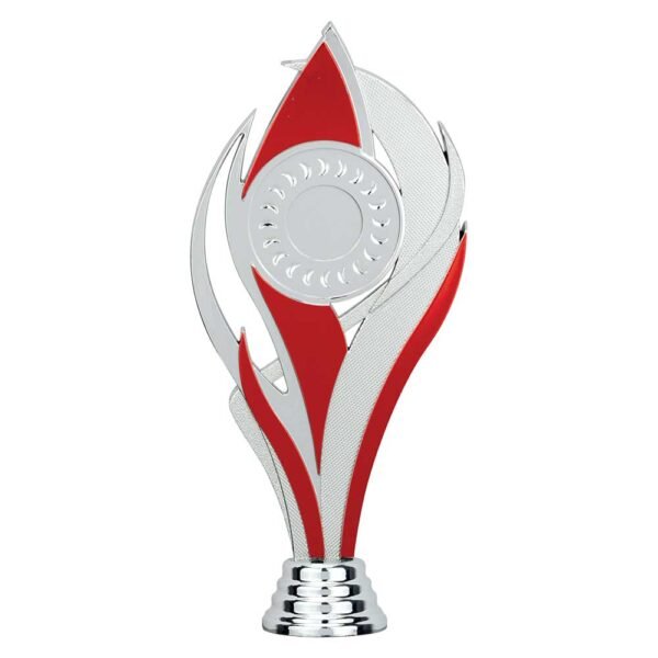 Volcano Holder Silver & Red