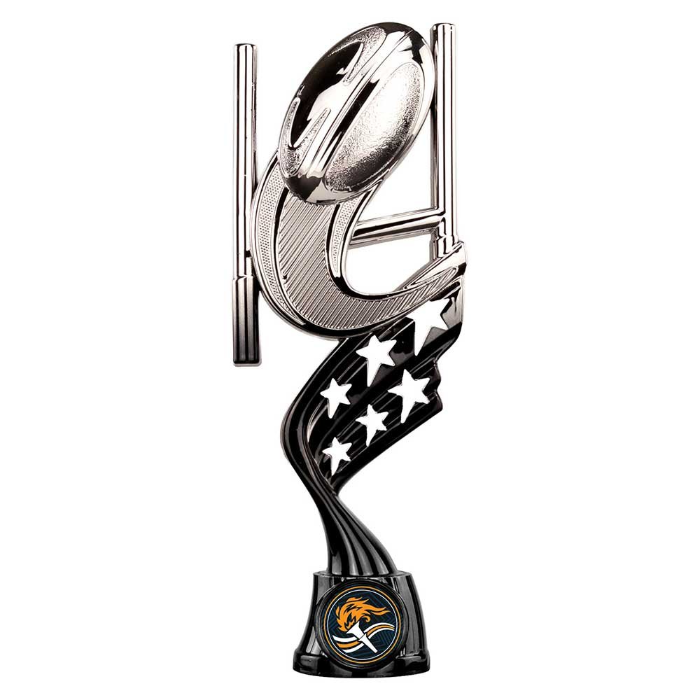 H26001S.jpg Innov8 Rugby Holder Silver & Black - Image 1