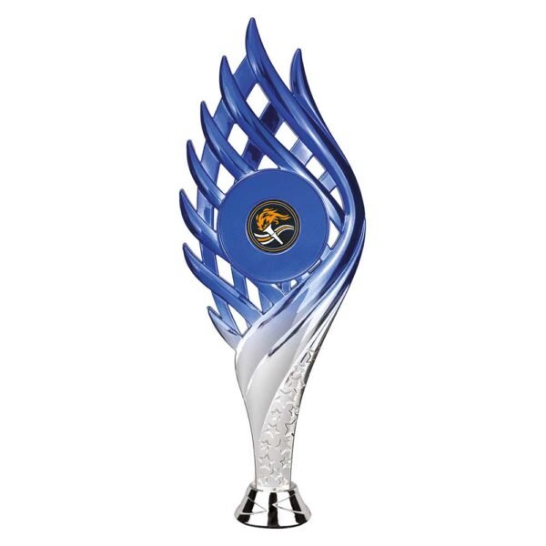 Wildfire Plastic Holder Blue and Silver