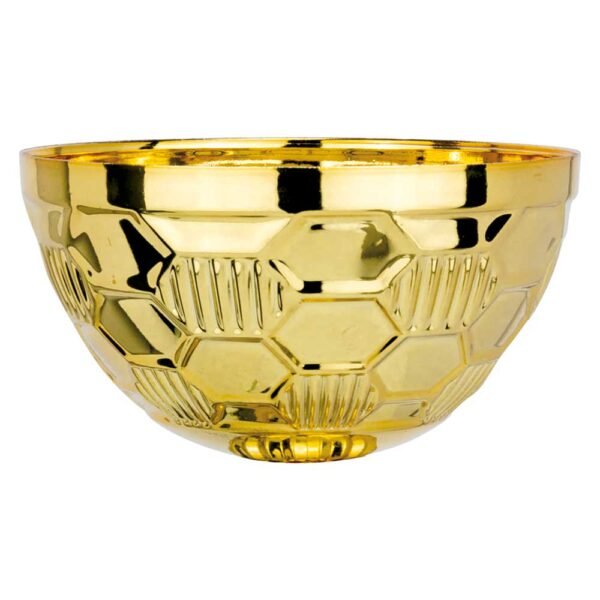 Eruption Panelled Bowl Gold