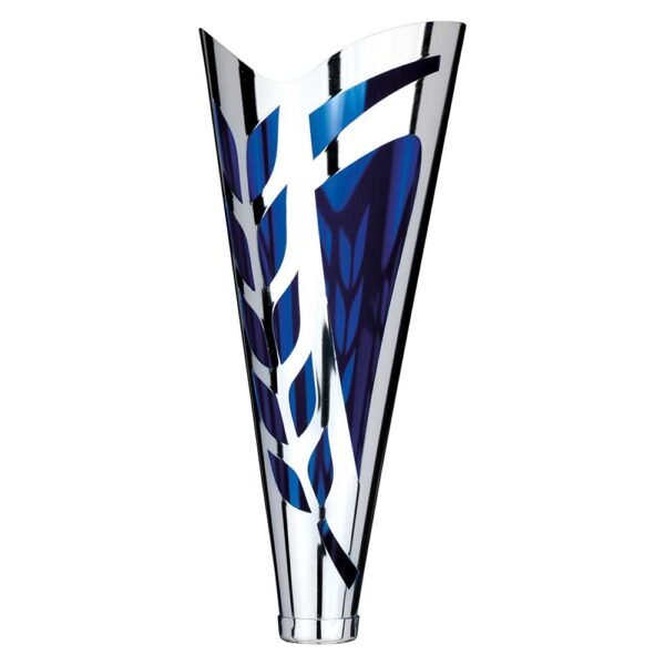 Inspire Metal Cup Silver & Blue