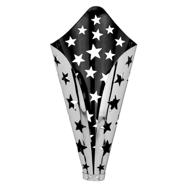 Galaxy Metal Cup Silver & Black