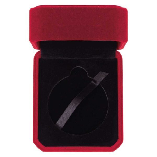 Aspire Velvet Medal Box Red