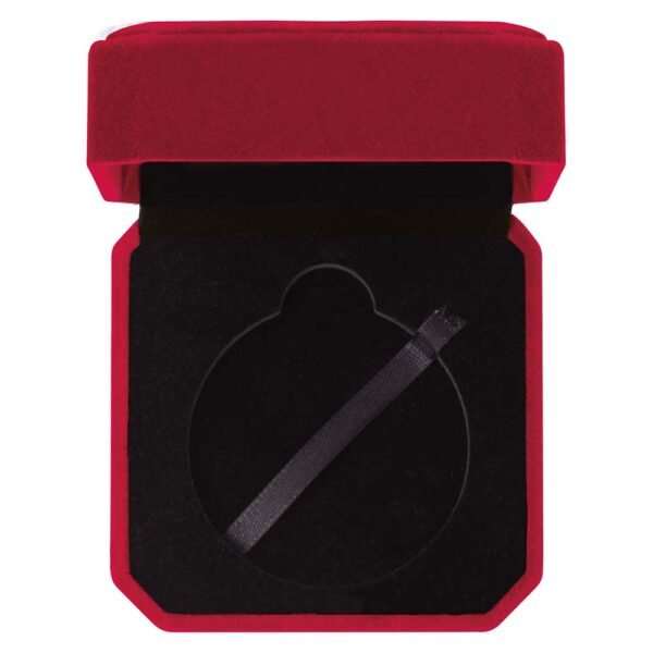 Aspire Velvet Medal Box Red