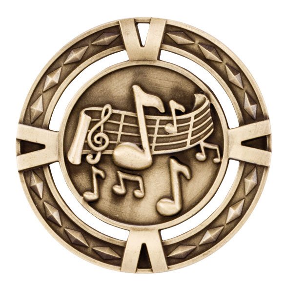V-Tech Series Medal - Music
