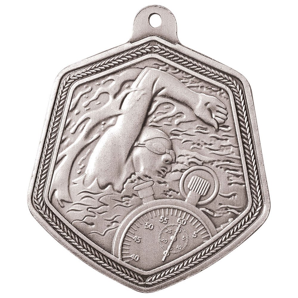 MM22101S.jpg Falcon Swimming Medal - Image 1