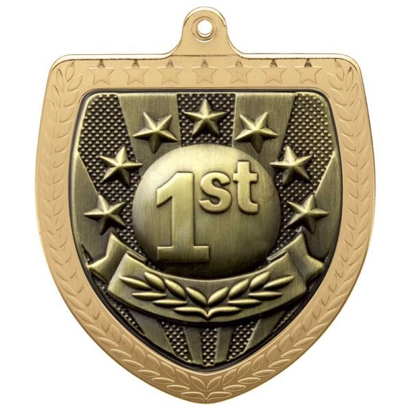 Cobra 1st Place Shield Medal