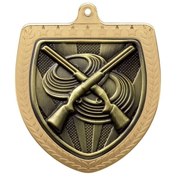 Cobra Clay Pigeon Shooting Shield Medal