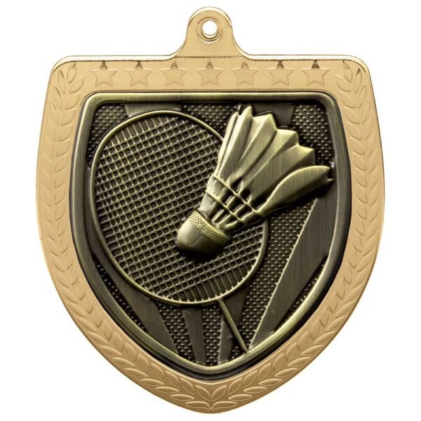 Cobra Badminton Shield Medal