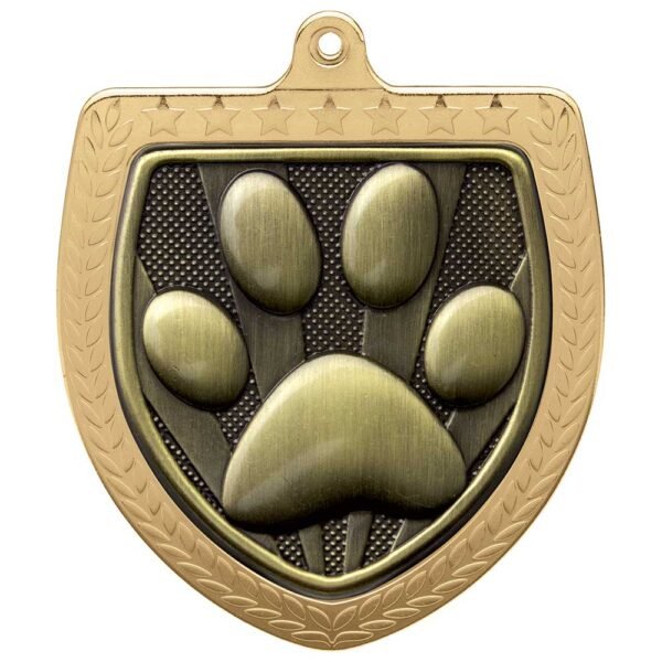 Cobra Dog Obedience Shield Medal