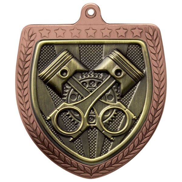 Cobra Motorsport Piston Shield Medal