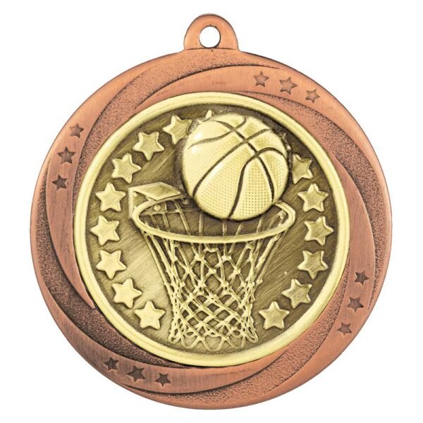 Superstar Basketball Medal