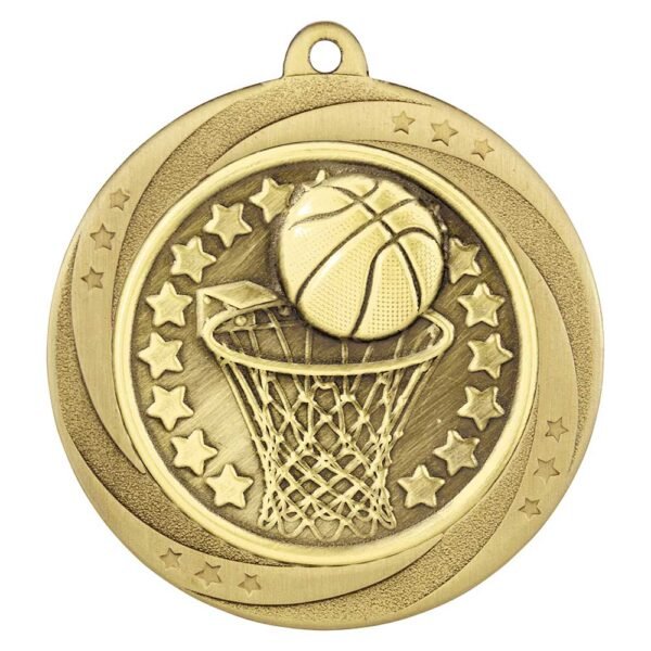 Superstar Basketball Medal