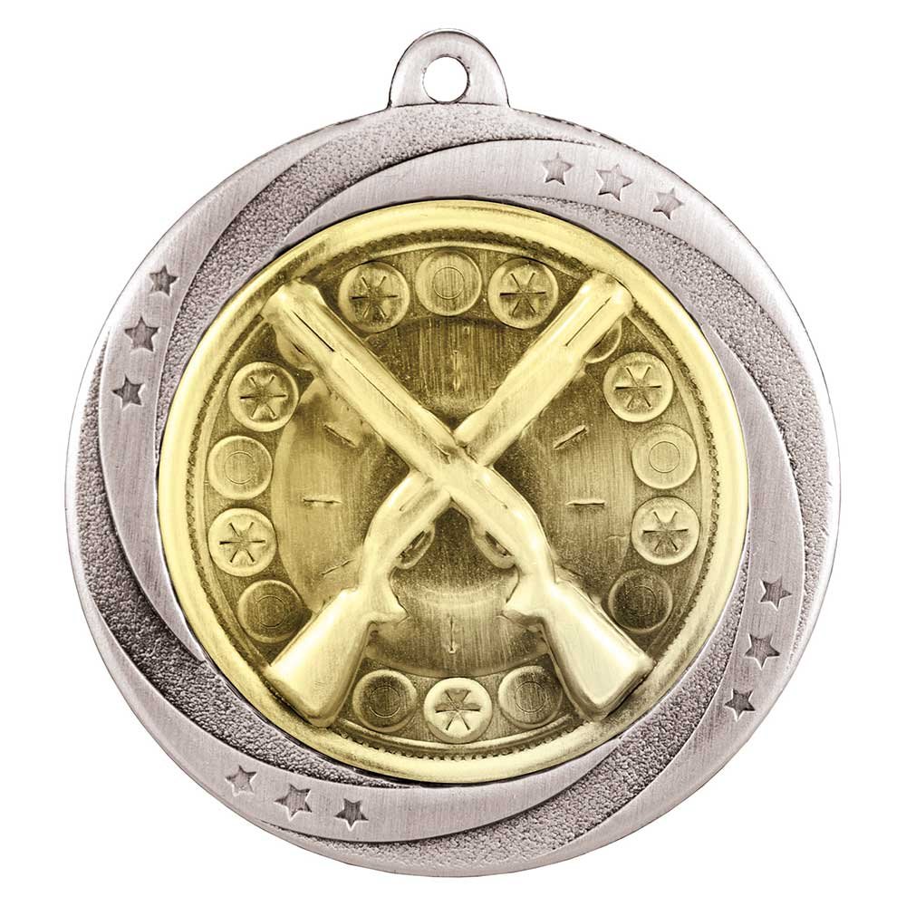 MM25041S.jpg Superstar Clay Pigeon Medal - Image 1