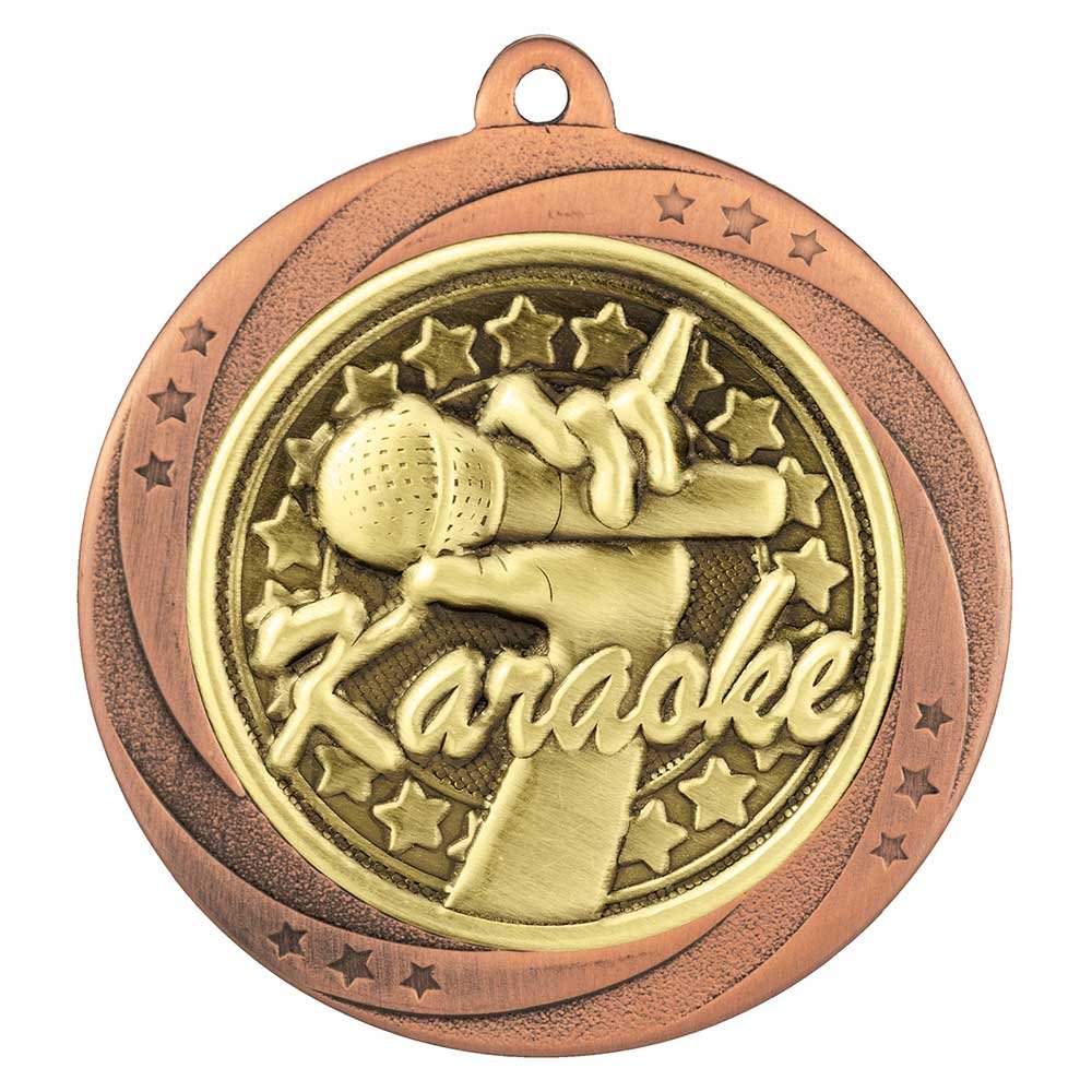 MM25065B.jpg Superstar Karaoke Medal - Image 1