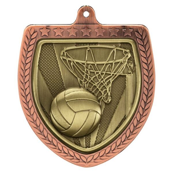 Cobra Netball Shield Medal