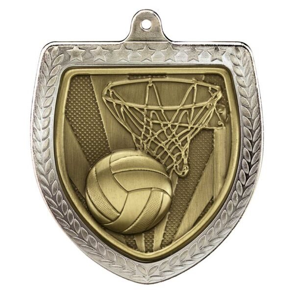 Cobra Netballl Shield Medal