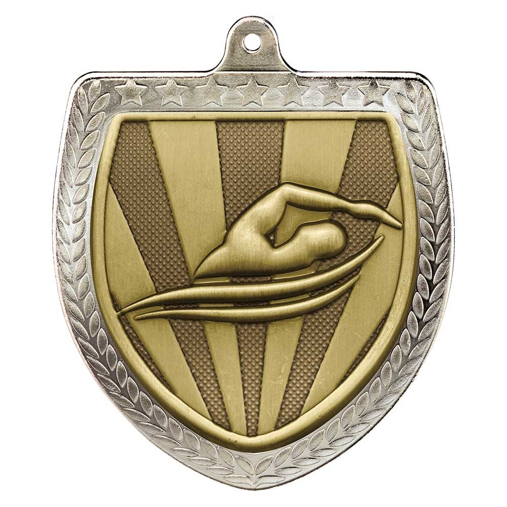 MM25138S.jpg Cobra Swimming Shield Medal - Image 1