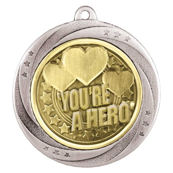 Superstar You're a Hero Medal