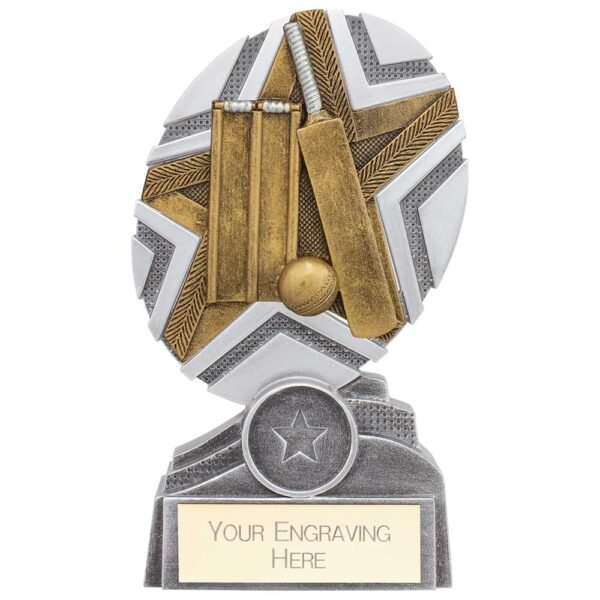 The Stars Cricket Plaque Award