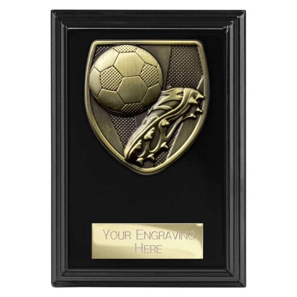 Cobra Plaque Football Boot & Ball Award