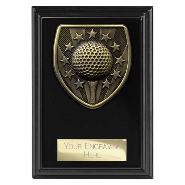 Cobra Plaque Golf Award