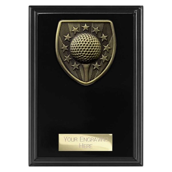 Cobra Plaque Golf Award