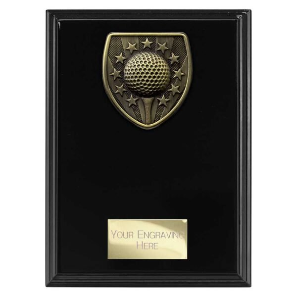 Cobra Plaque Golf Award