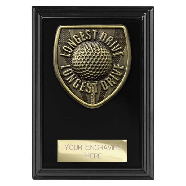 Cobra Plaque Golf Longest Drive Award