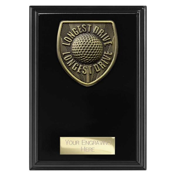 Cobra Plaque Golf Longest Drive Award