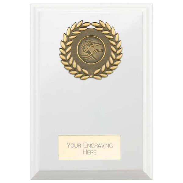 Reward Wreath Plaque Arctic White