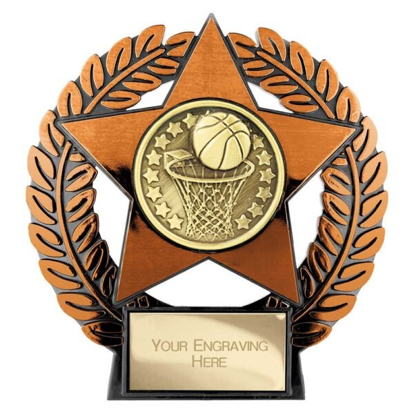 Emperor Star Basketball Plaque